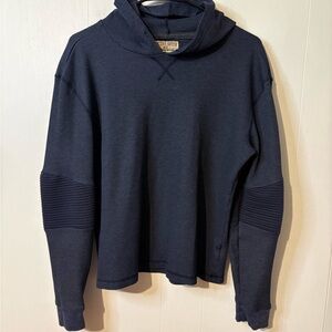 Men’s Hudson&Barrow NYC Navy Blue Hooded Sweater